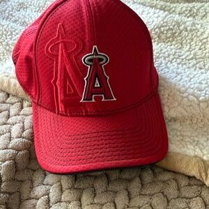 Anaheim Angels MLB Red Baseball Cap with Logo